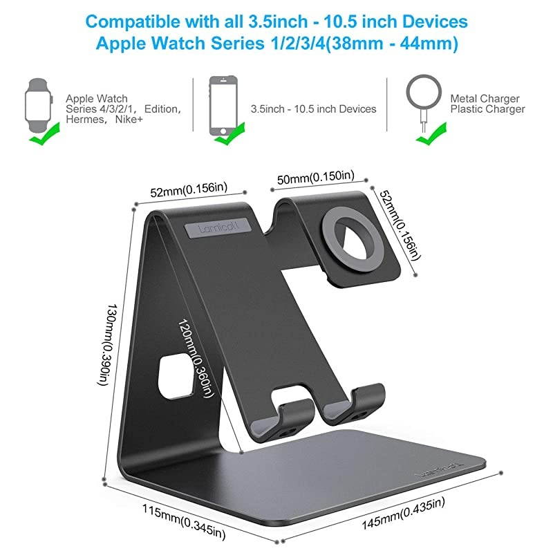 Smart Phone and Tablet Stand - Foldable Vertical and Horizontal Mount for iPhone / iPad / Samsung Galaxy / HTC One and all Mobile Phones Blue