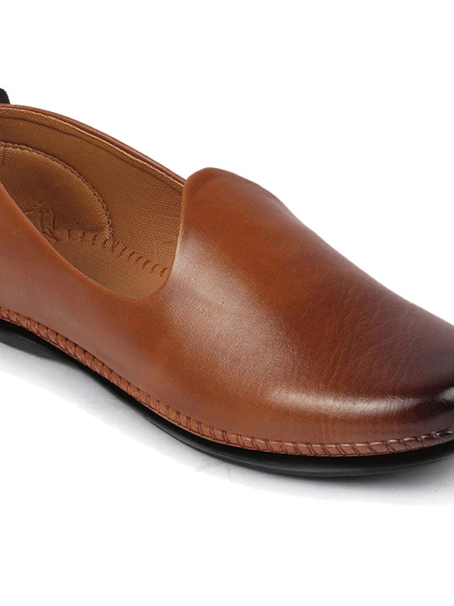 Fausto Men's Tan Casual Juttis