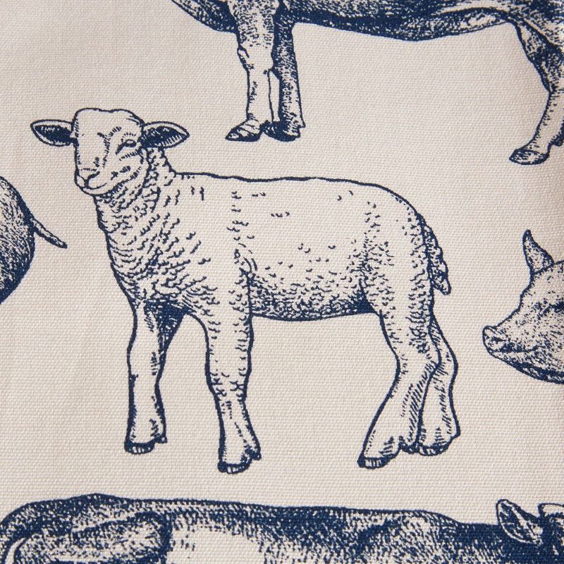 4pk Cotton Farm Animals Kitchen Towel Set - Town & Country Living