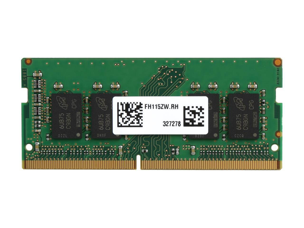 Crucial 8GB Single DDR4 2400 (PC4 19200) 260-Pin SODIMM Memory - CT8G4SFS824A