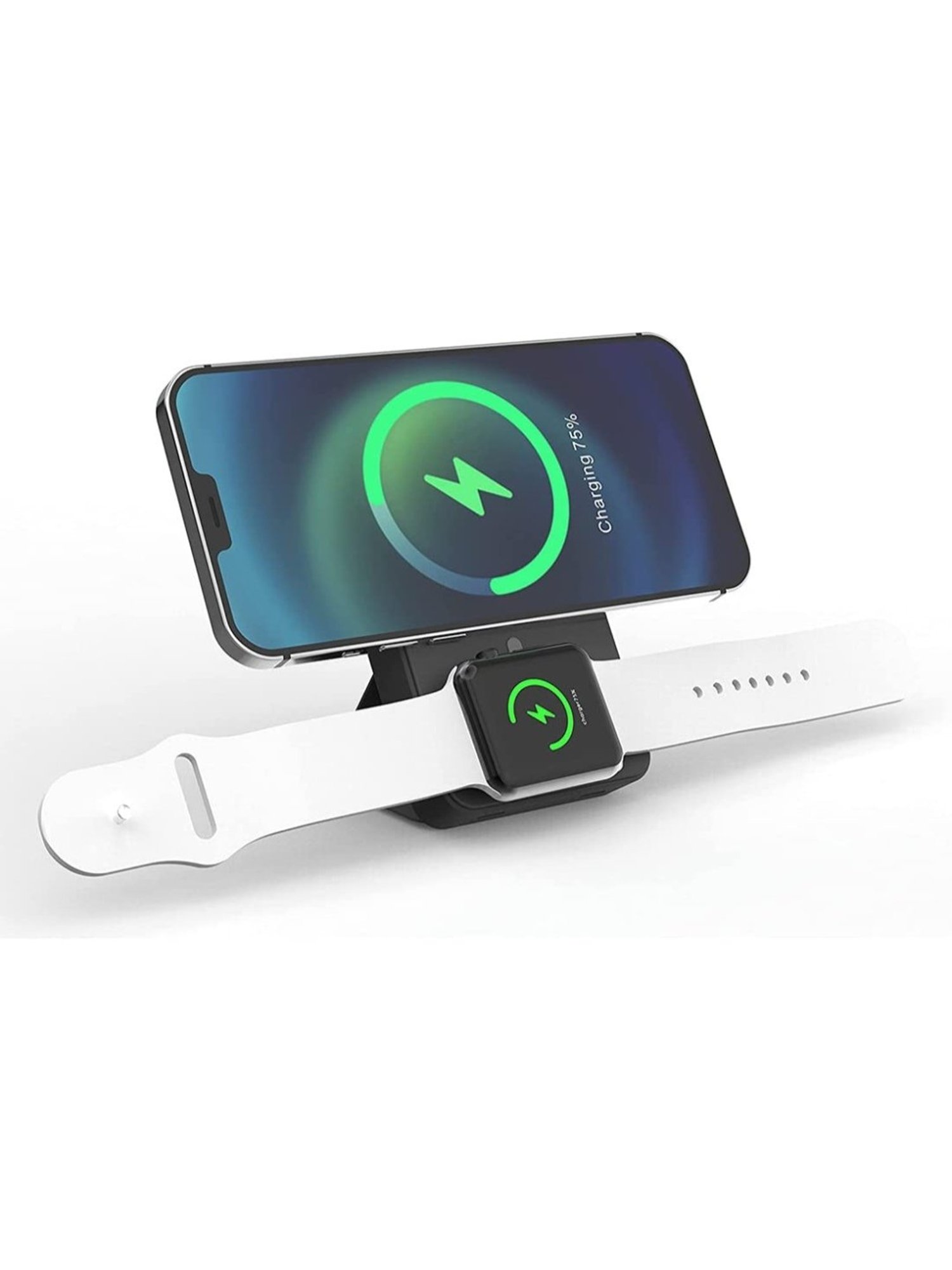 Stuffcool PB9063W 5000mAh Magnetic Powerbank Compatible with Apple Watch (Black)