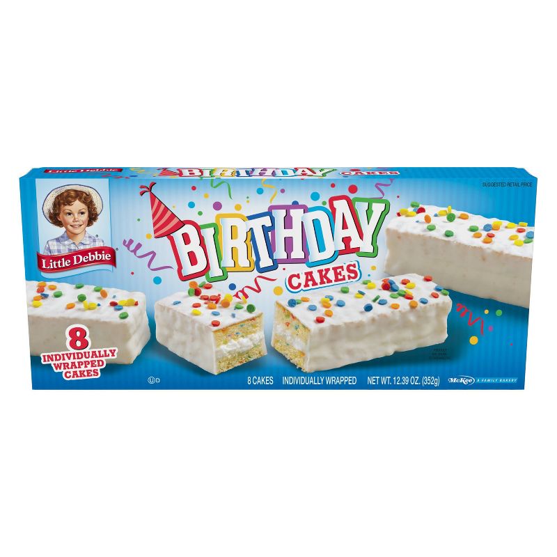 Little Debbie Birthday Cakes - 12.39oz
