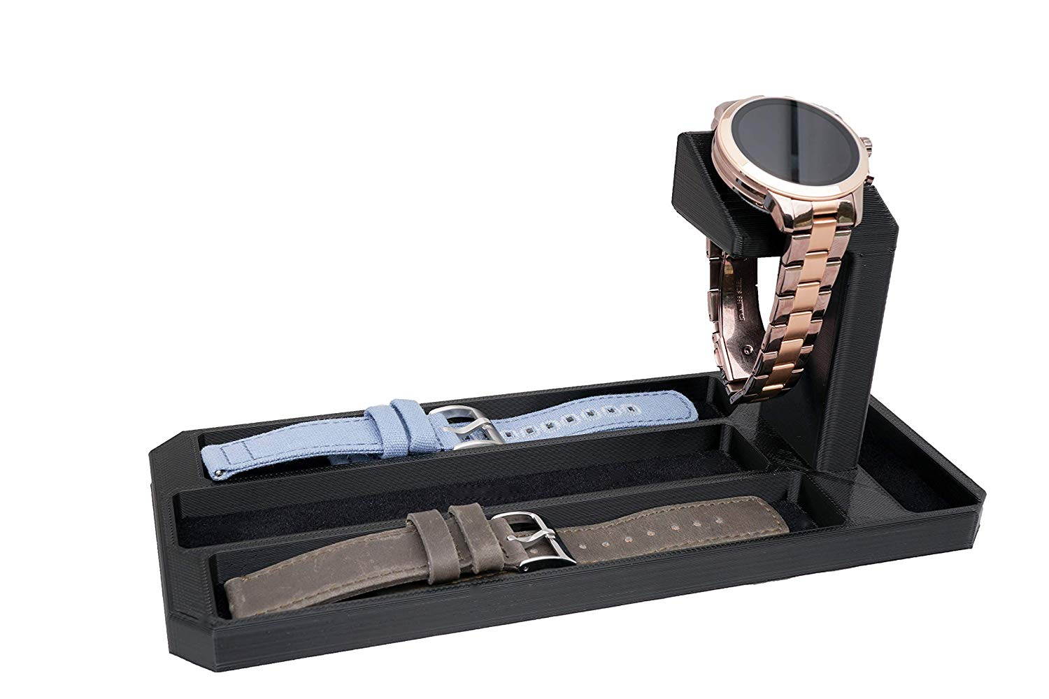 Artifex Design Stand Configured for 2018 Michael Kors Access RUNWAY Connected HR Smartwatch Charging Stand, Artifex Charging Dock Stand, Will NOT FIT Previous 2017 (Last Gen) Non HR Model (Band Combo)