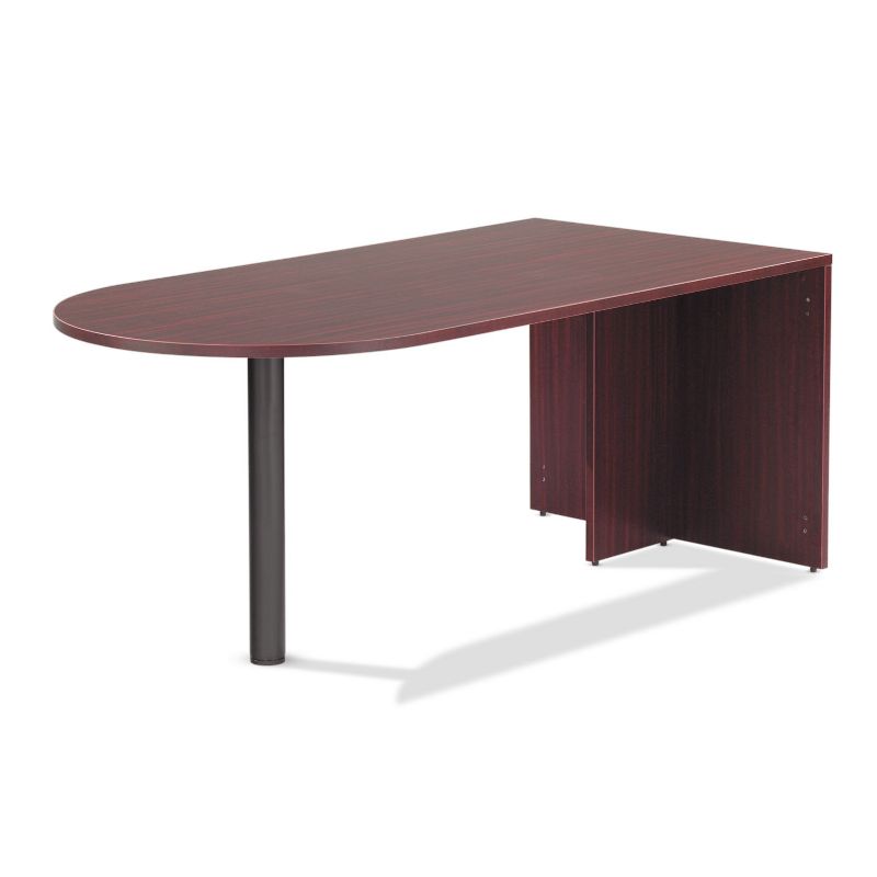 Alera Valencia Series D Top Desk, 71w x 35 1/2d x 29 5/8h, Mahogany VA277236MY