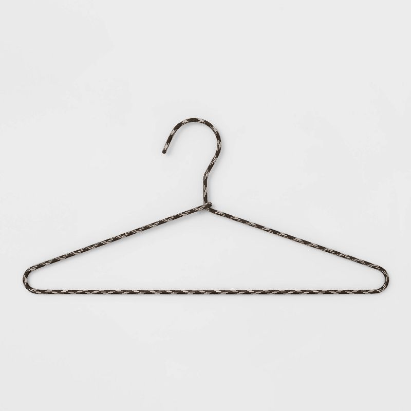 5pk Fabric Wrapped Hangers Gray - Room Essentials™