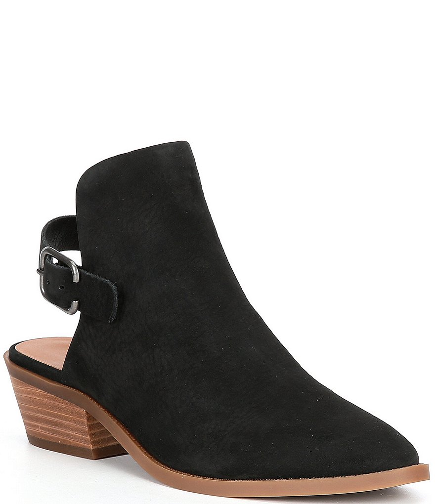 Lucky Brand Farryn Nubuck Slingback Low Heel Shooties