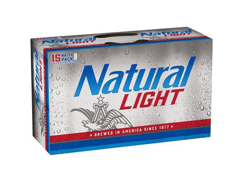 Natural Light Beer - 15pk/12 fl oz Cans