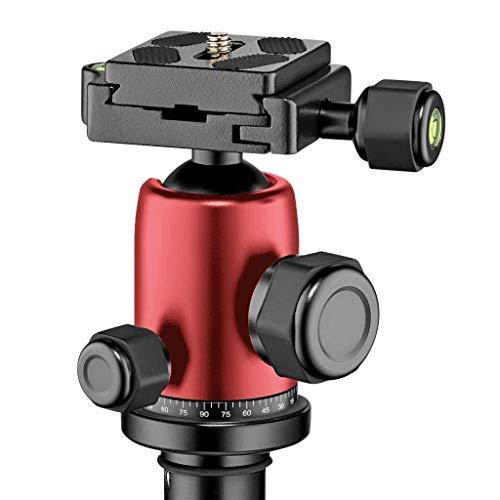 Manfrotto Element Traveler Small 5-Section Aluminum Tripod with Ball Head, Red