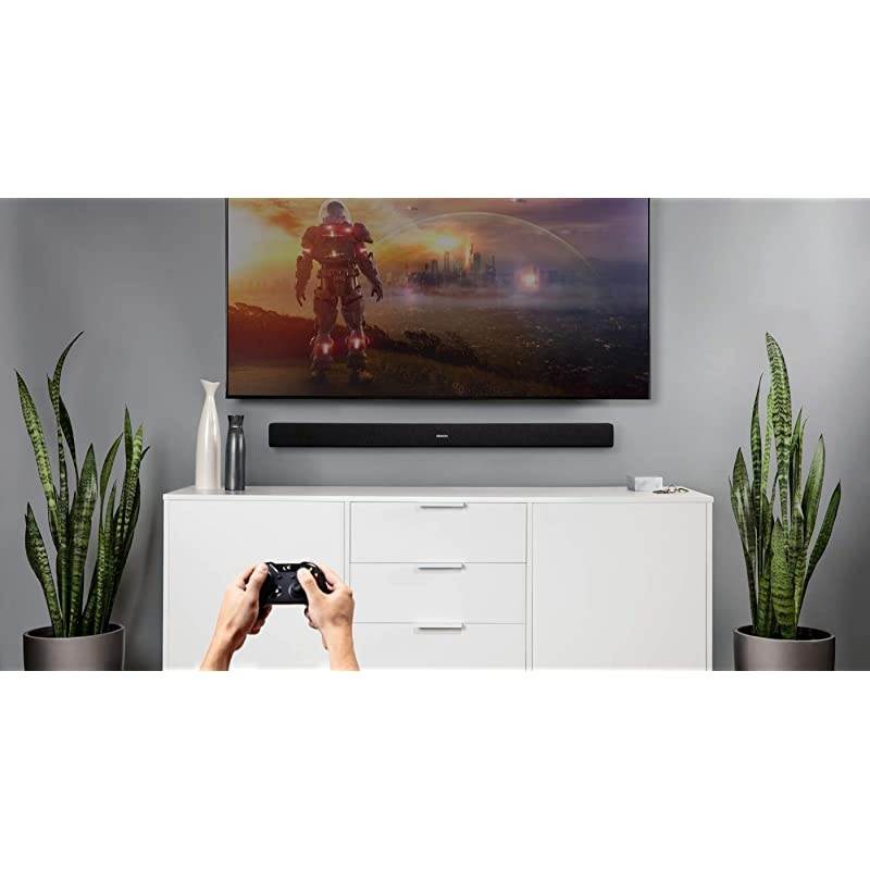 DHT-S216 Home Theater Soundbar | Virtual Surround Sound | HDMI ARC | HD, 4K & Bluetooth Compatible | Low-Profile Design | Crystal Clear Dialogue