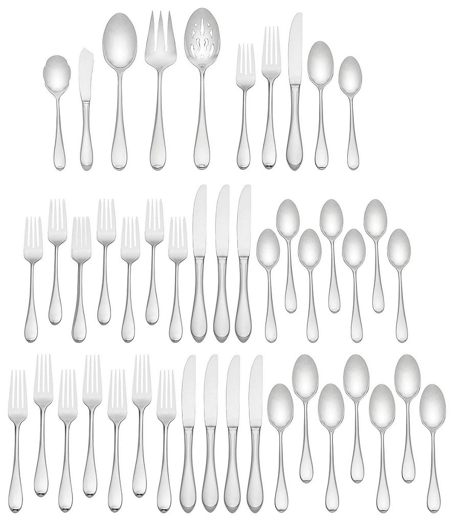Gorham Studio 45-Piece Stainless Flatware Set