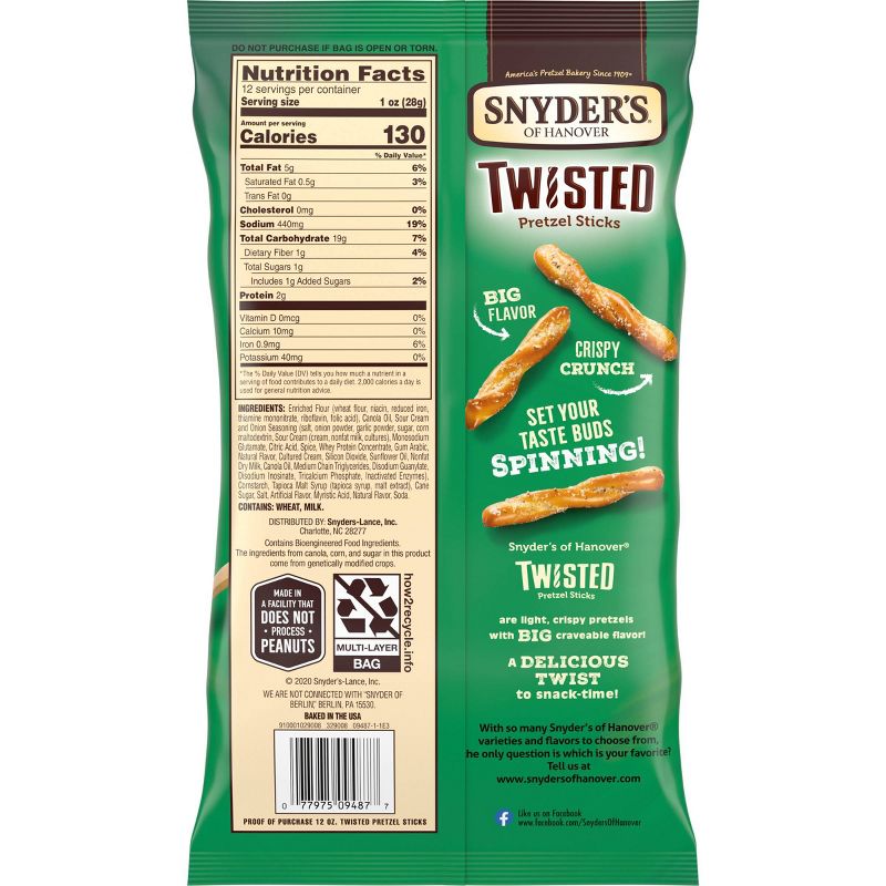 Better Made Special Baked Pretzel Rods - 12oz