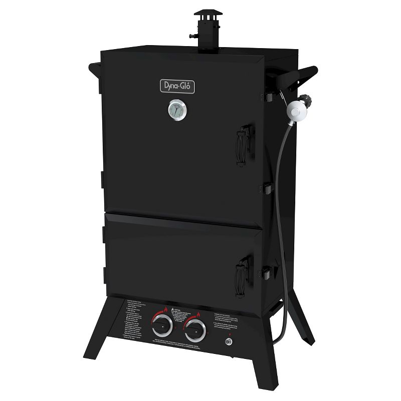 Dyna-Glo Wide Body Vertical Offset Charcoal Smoker Model DGO1890BDC-D