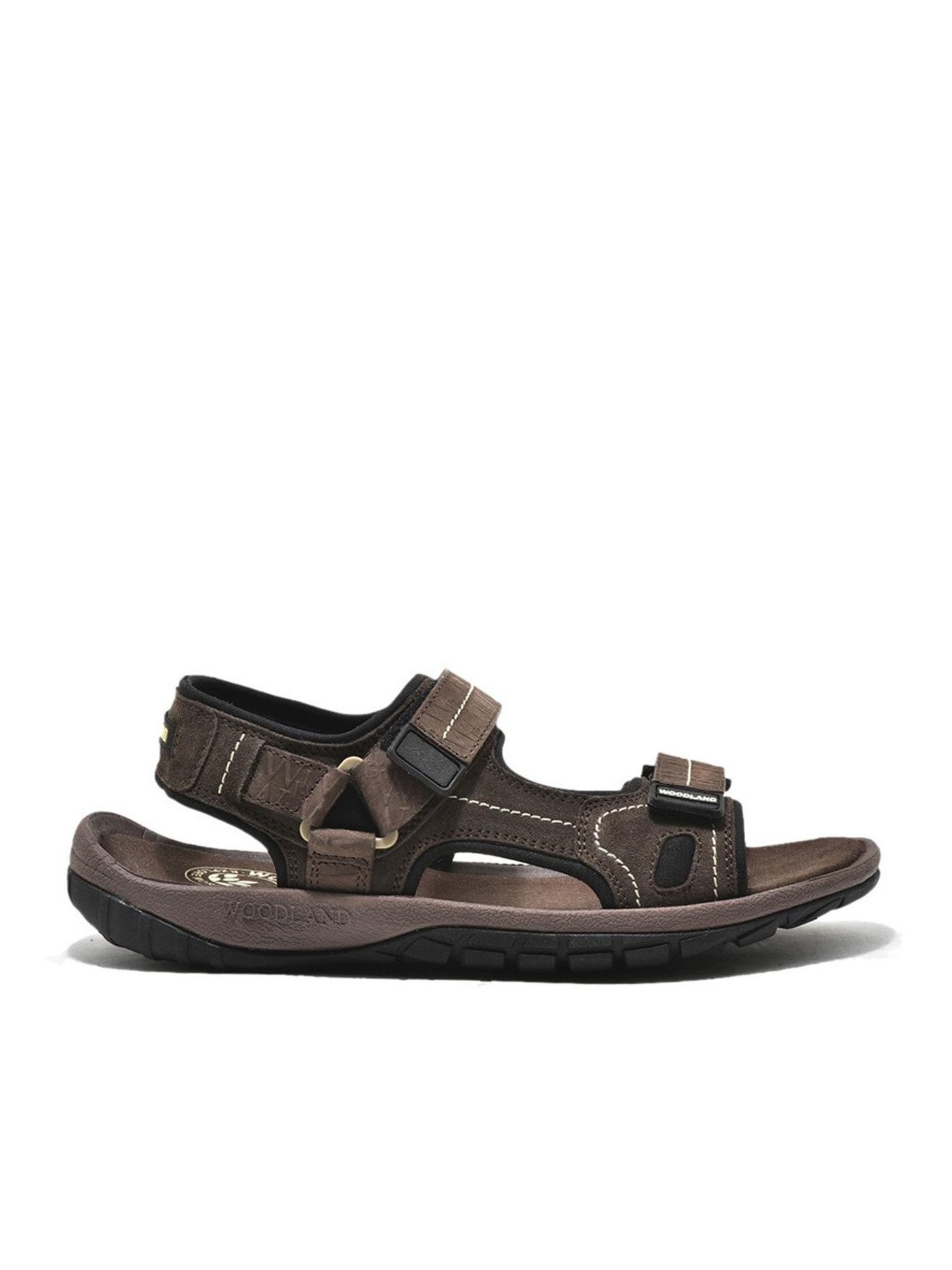Woodland Men's Brown Floater Sandals