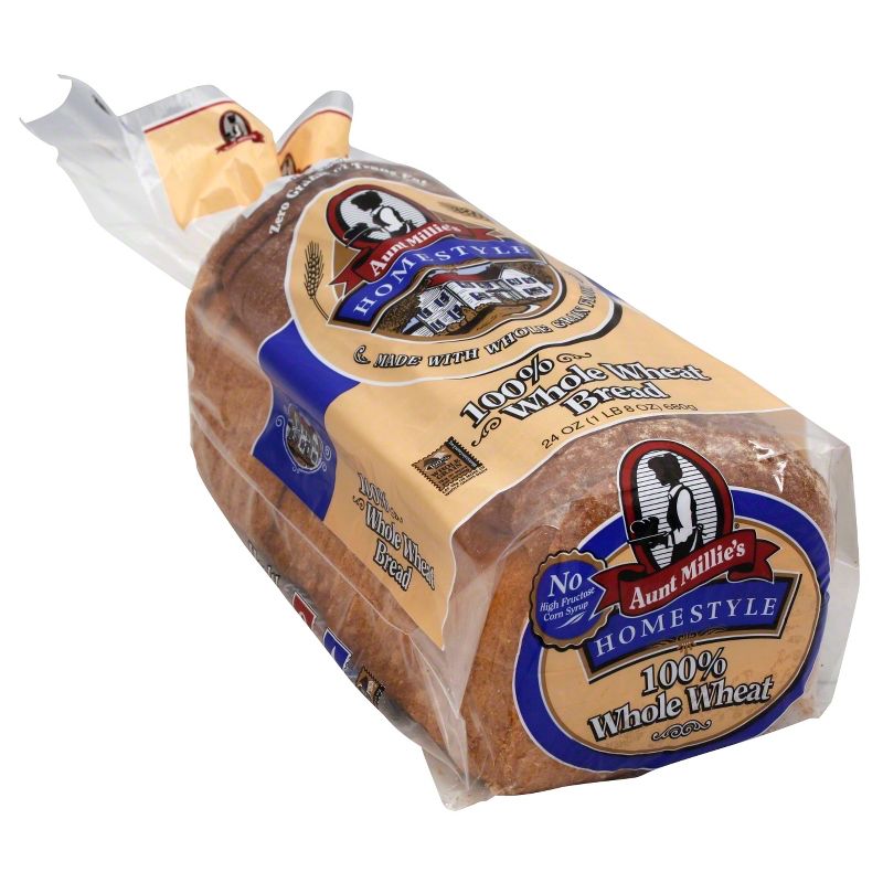 Aunt Millie's 100% Whole wheat - 24oz
