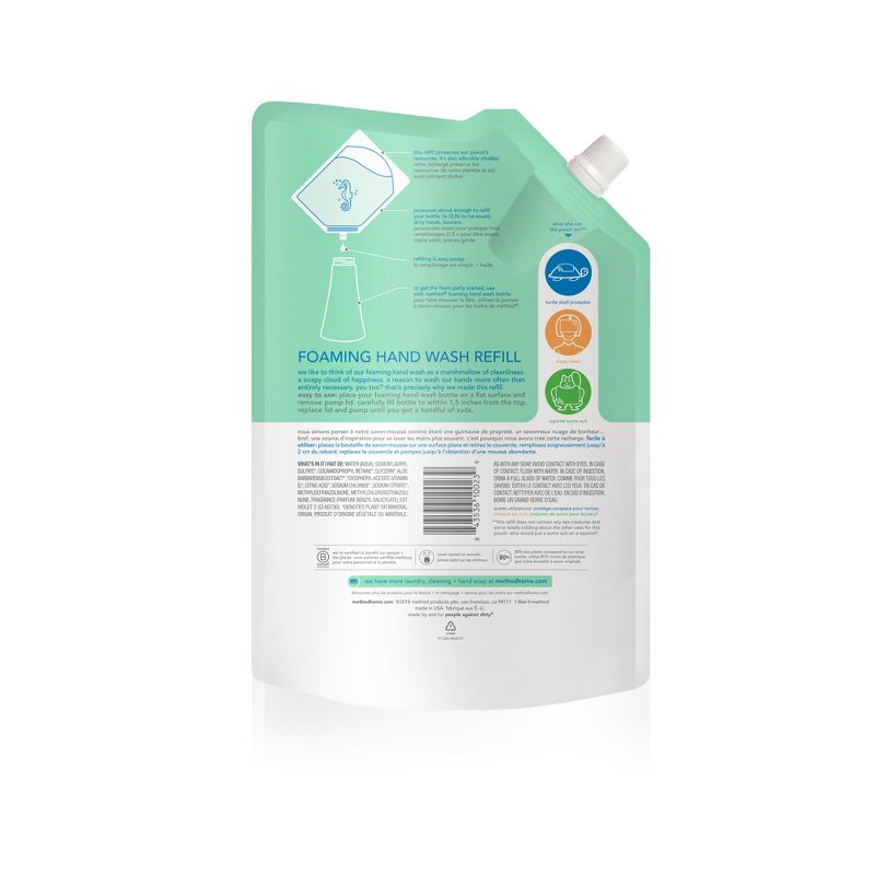 Method Foaming Hand Soap Refill Coconut Water - 28oz