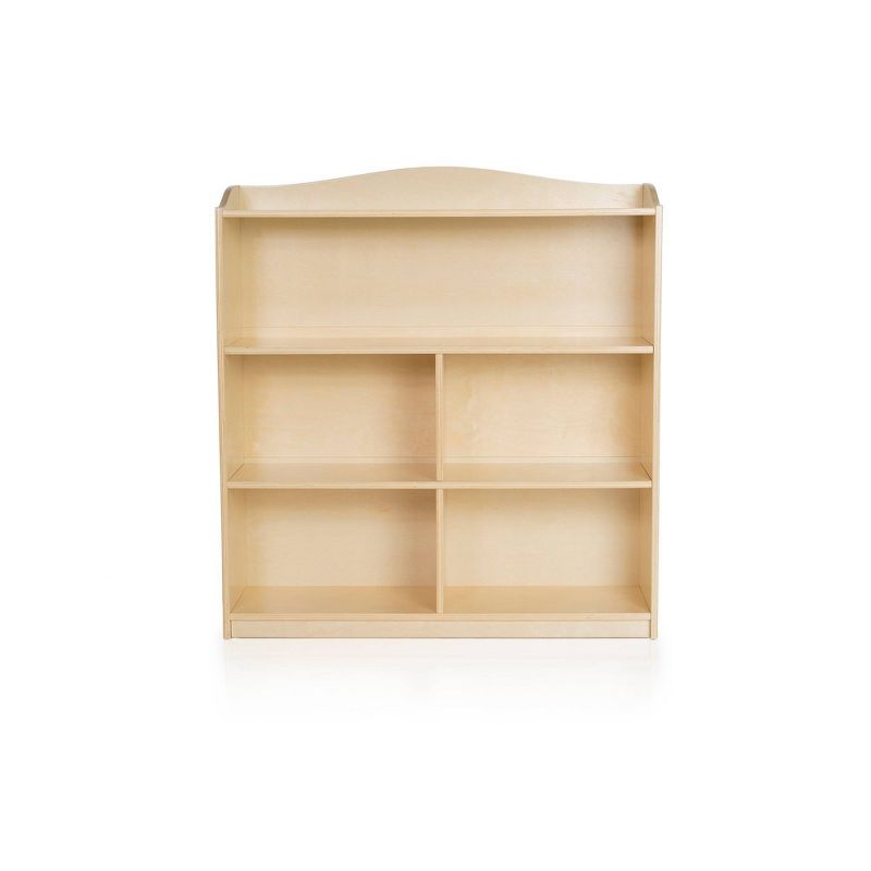 Guidecraft Single Sided Bookcase 36 inches Height - Natural