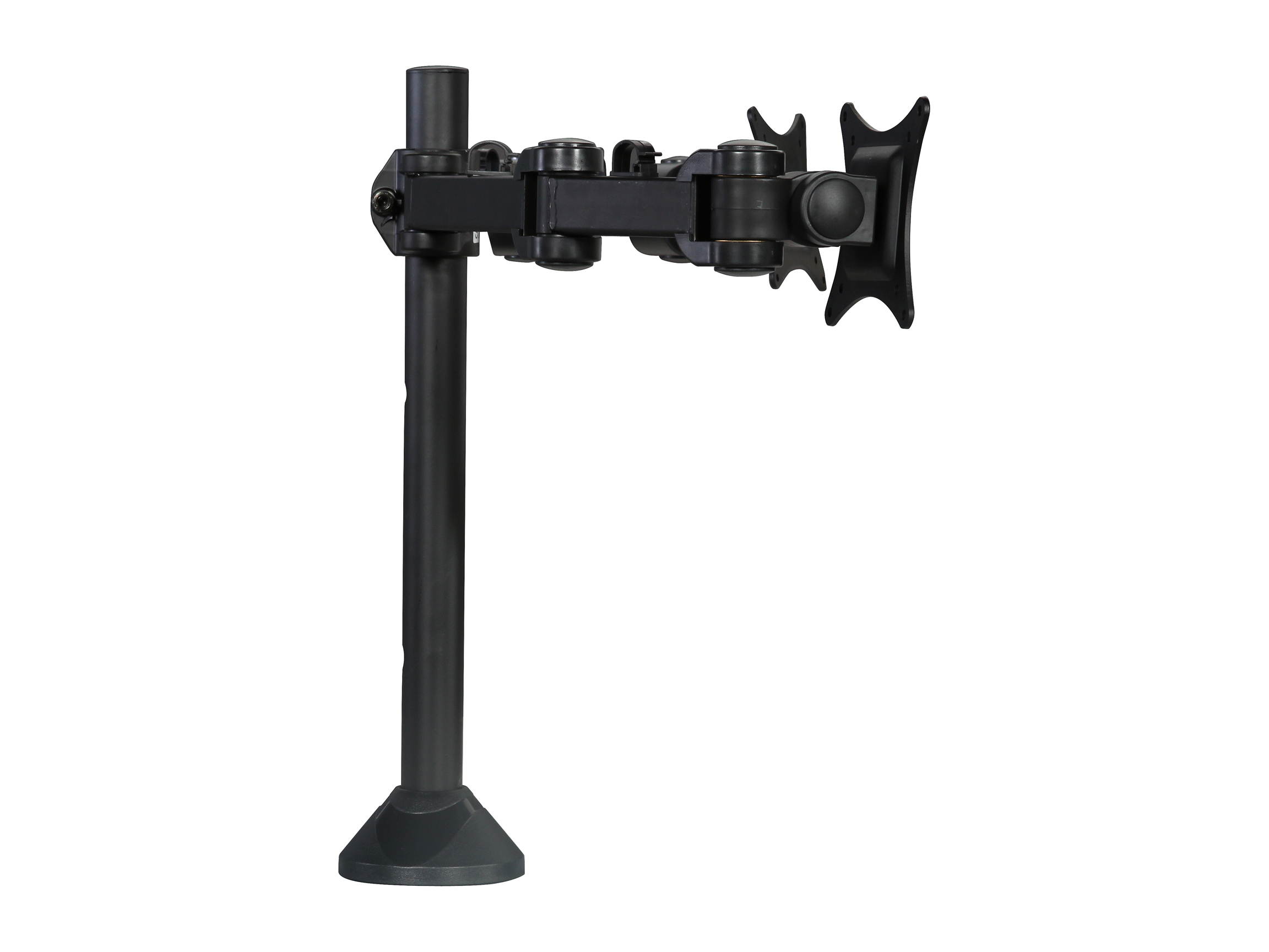 SIIG CE-MT0Q11-S1 Articulating Dual Monitor Desk Mount - 13" to 27"