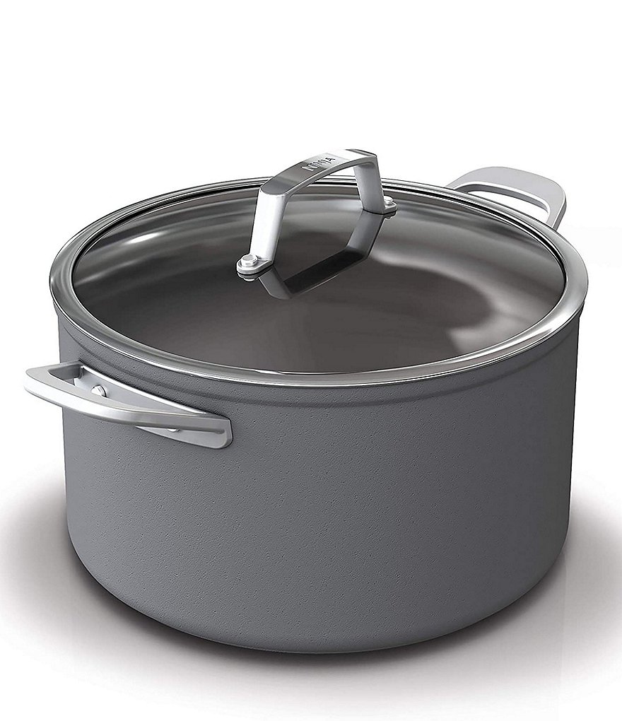 Ninja Foodi NeverStick Premium Hard-Anodized 8-Quart Stock Pot with Glass Lid