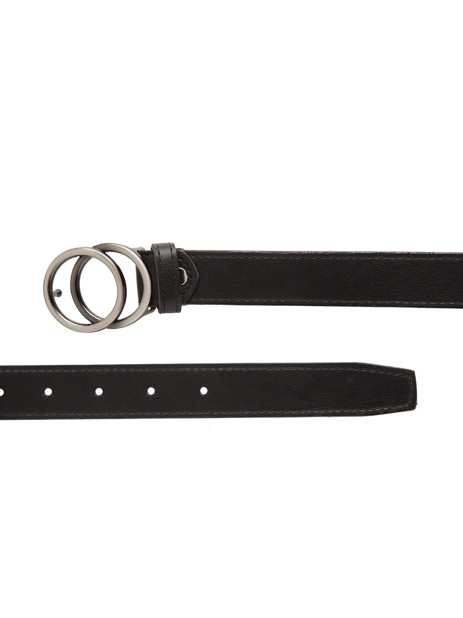 Apsis Dark Brown PU Waist Belt for Women