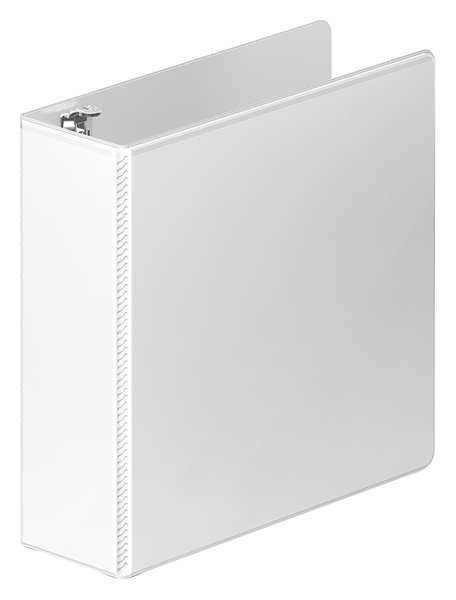 WILSON JONES W385-49WPP1 3" D-Ring Binder, Heavy Duty, White