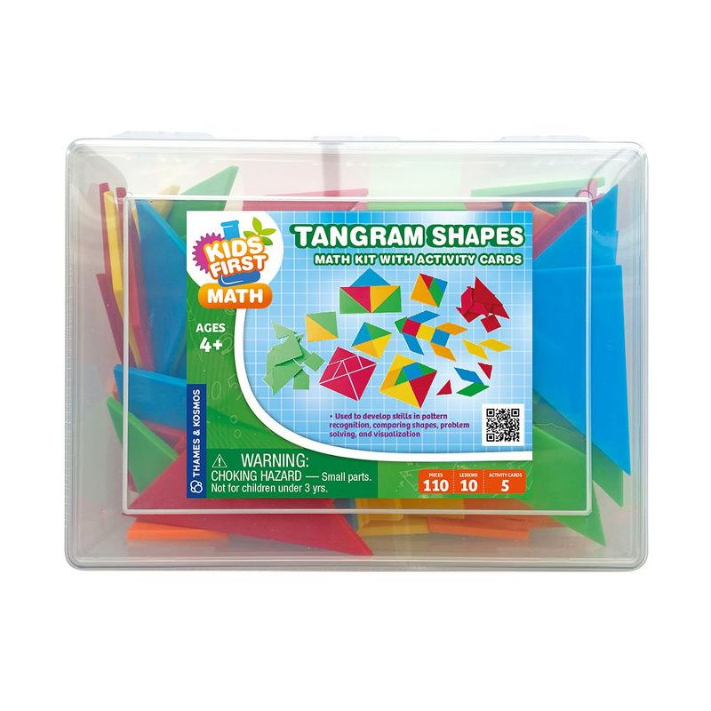 Thames & Kosmos Kids First Math: Tangram Shapes Math Kit with Activity Cards