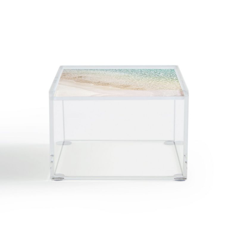 Bree Madden Hawaii Shore 4" x 4" Acrylic Box - Deny Designs