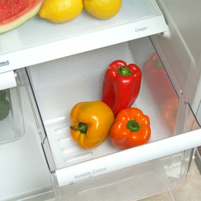 Con-Tact Zip-N-Fit Fridge Liner Clear