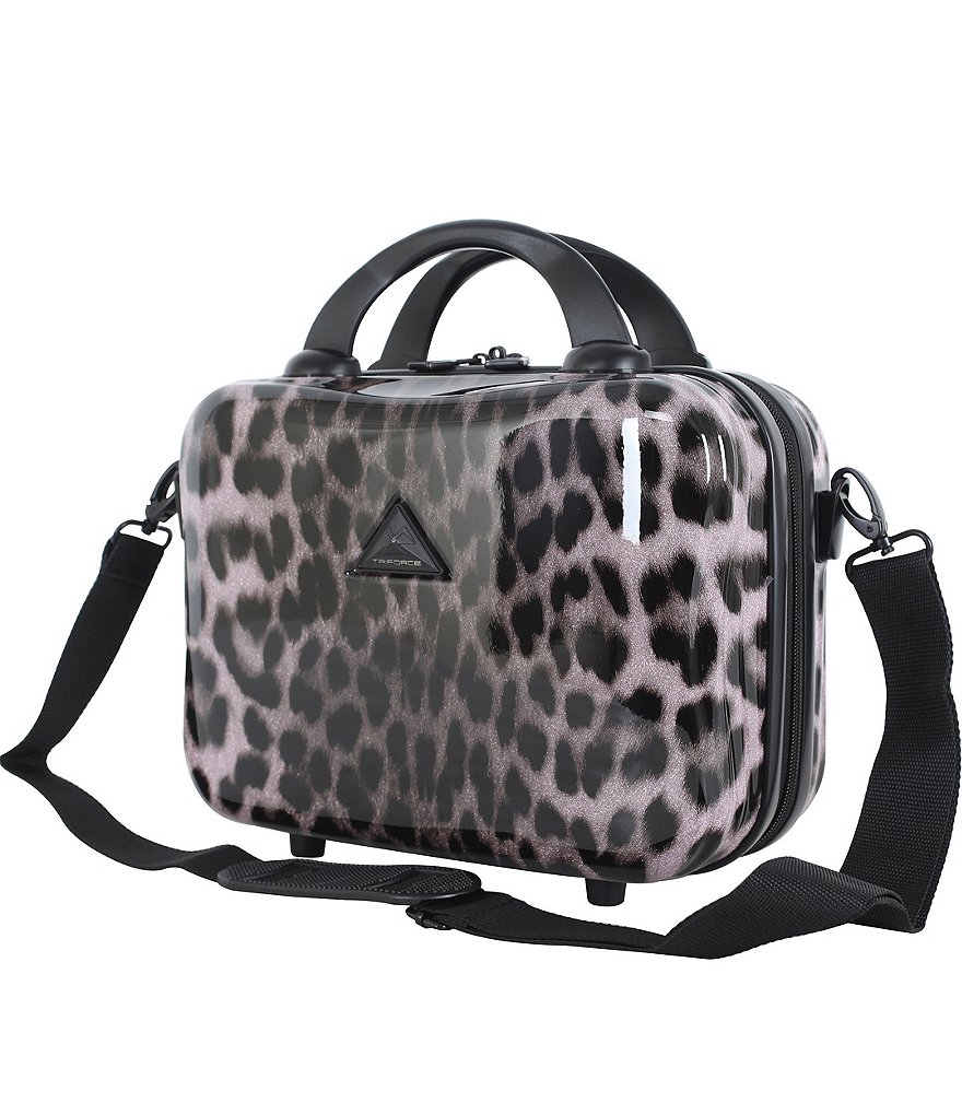 ROYCE New York Leather Large Cosmetic Bag