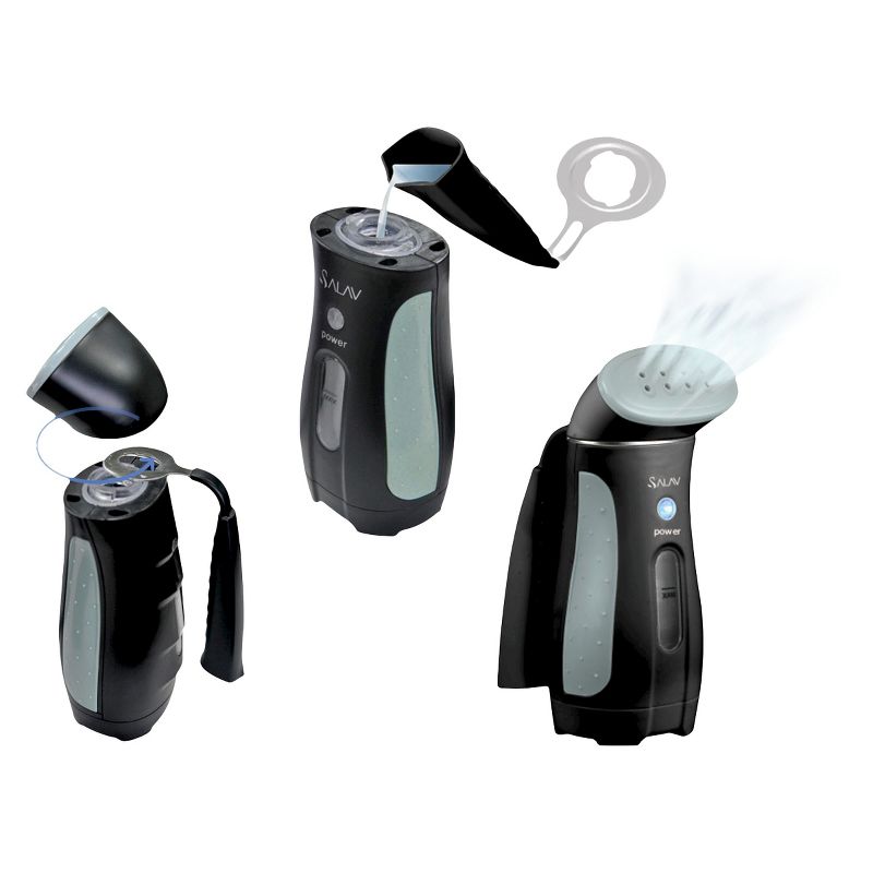 SALAV Travel Handheld Garment Steamer - Black