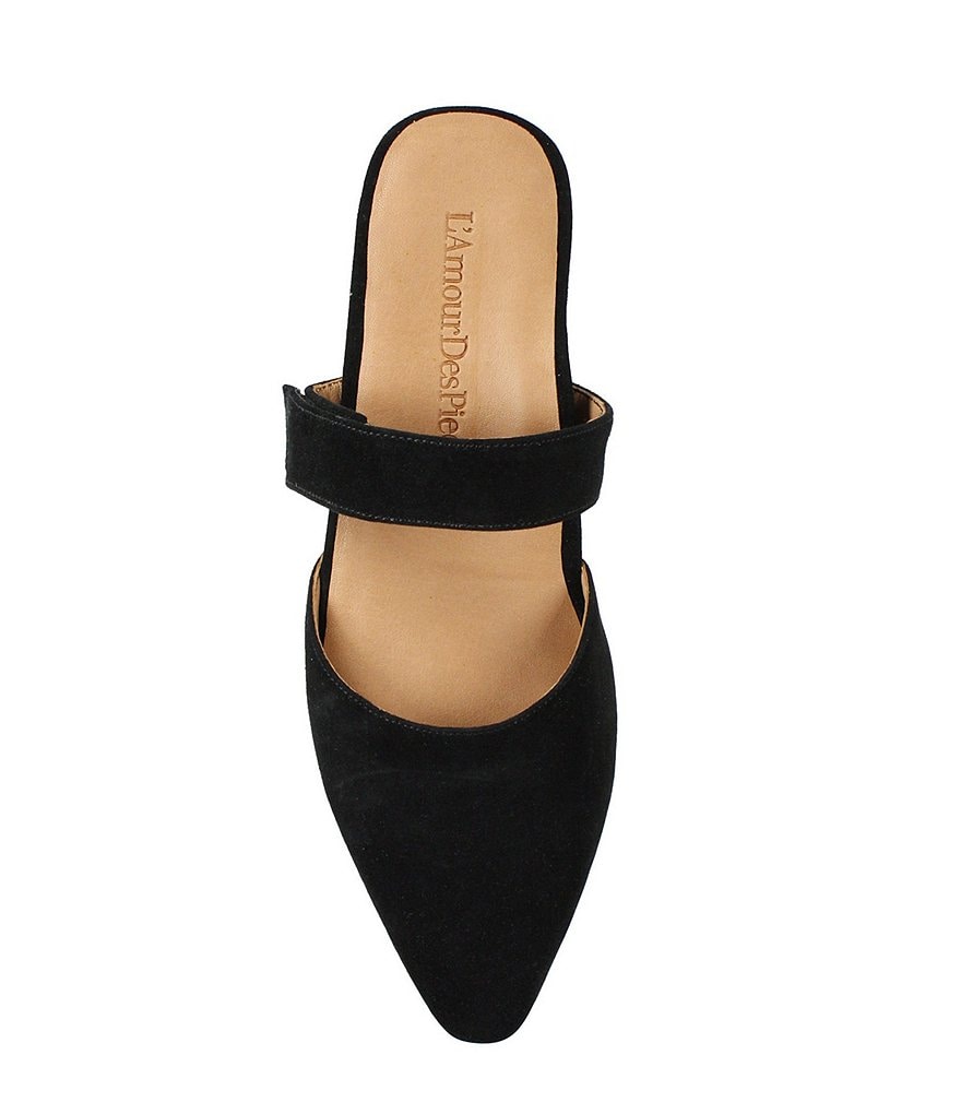 L'Amour Des Pieds Baruk Suede Mules