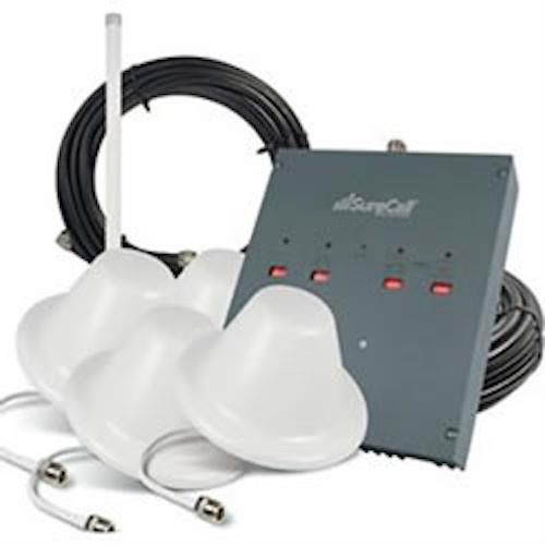 SureCall DualForce Omni/4 Dome 3G Signal Booster 25000 Ft2