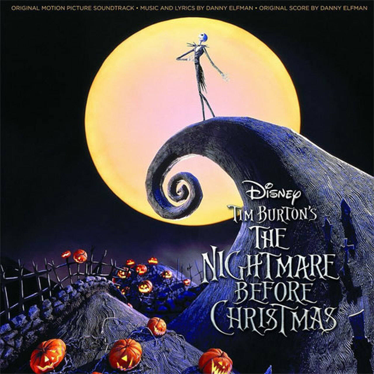 Danny Elfman The Nightmare Before Christmas Soundtrack 2LP (Vinyl)