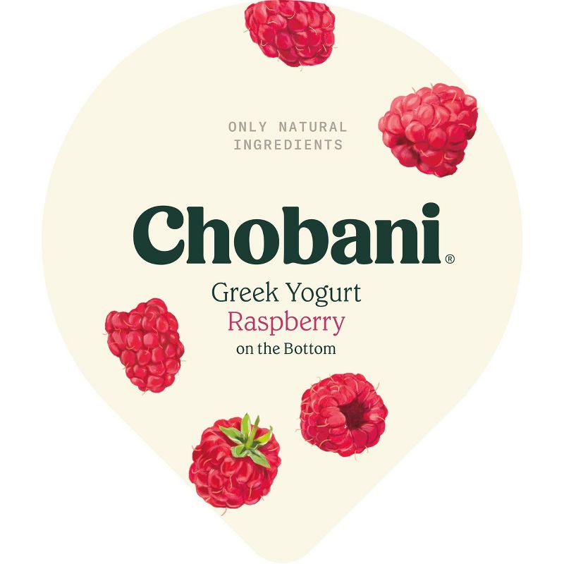 Chobani Raspberry on the Bottom Nonfat Greek Yogurt - 5.3oz