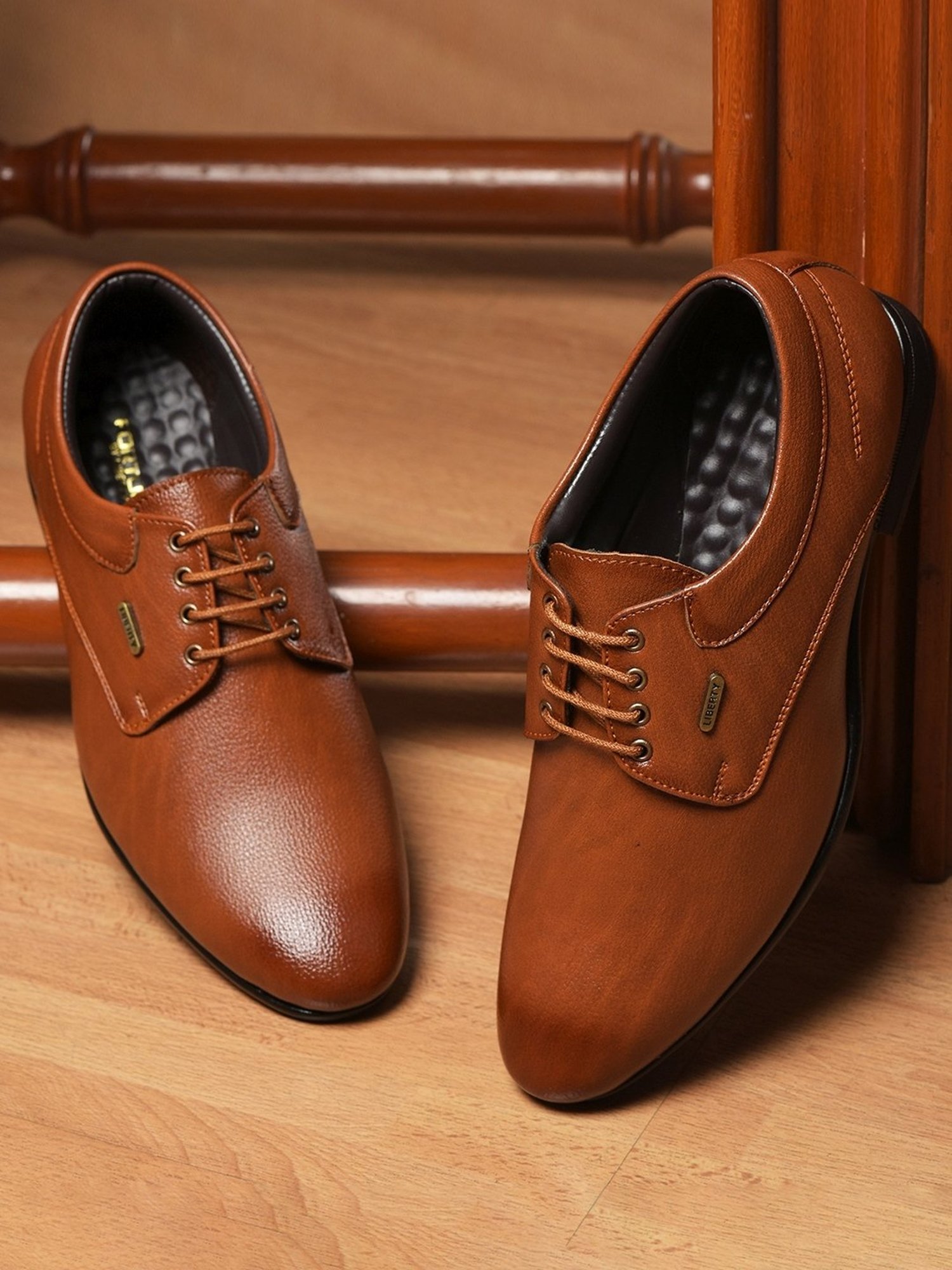 Fortune by Liberty Men's Tan Derby Shoes