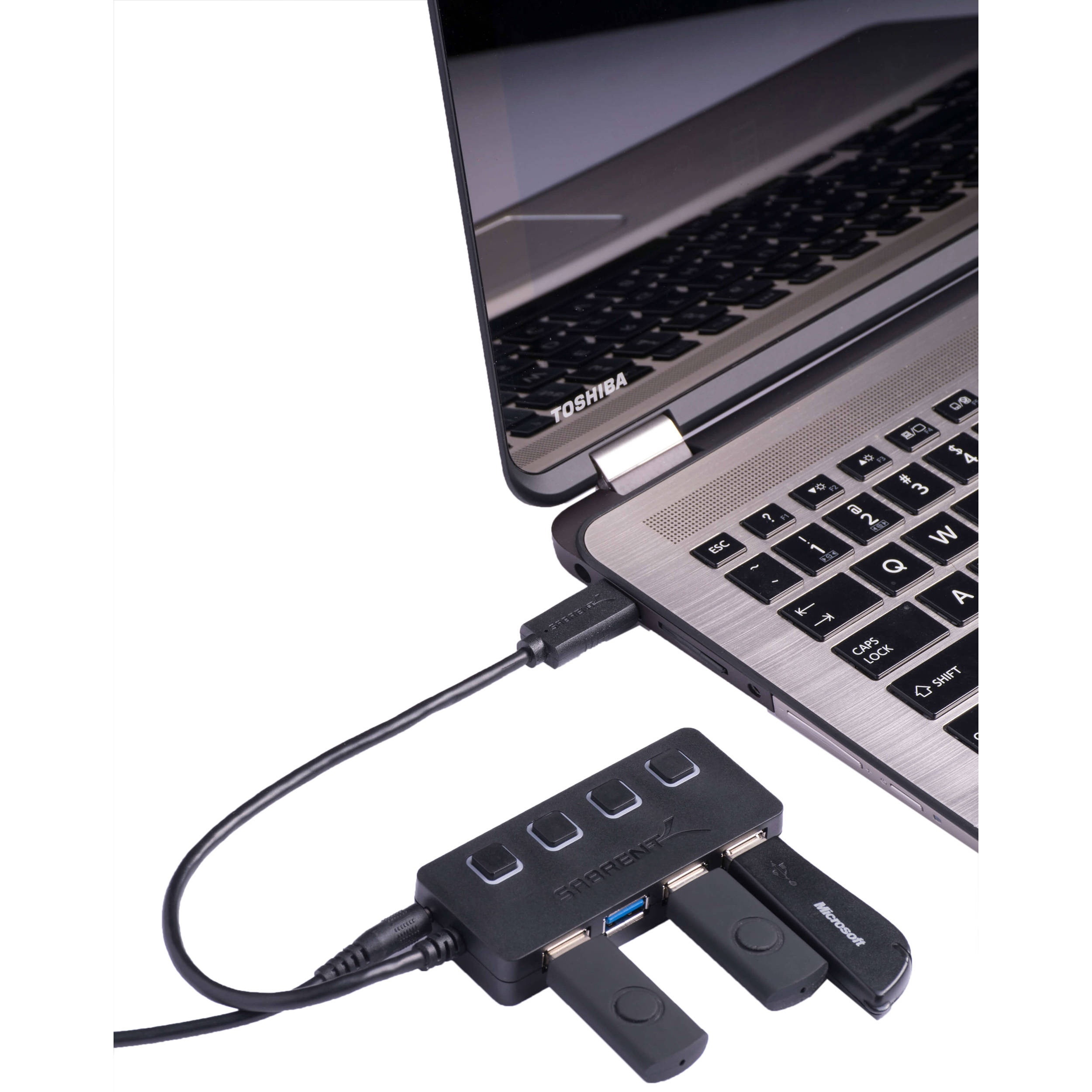 Madeng USB 3.0 HUB Adapter Extender Mini Splitter Box 3 Ports for PC Laptop Macbook Mobile Phone High Speed U Disk Reader