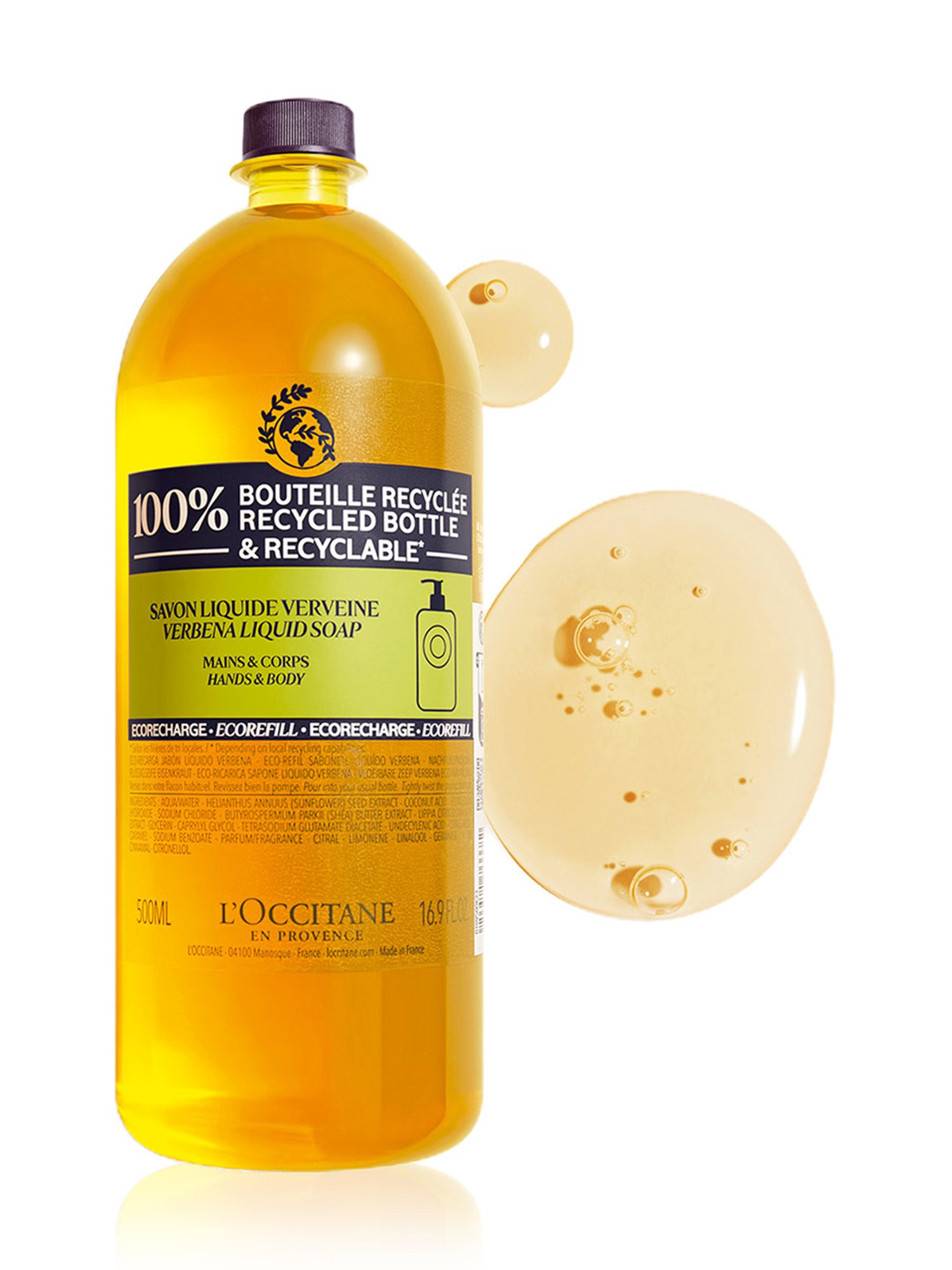 L'Occitane En Provence Lavender Liquid Soap - 500 ml