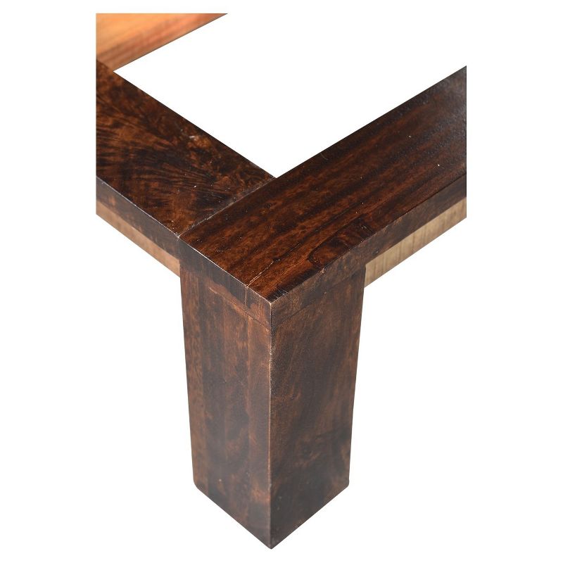 Surat Solid Wood Bed - Brown - Queen - Timbergirl