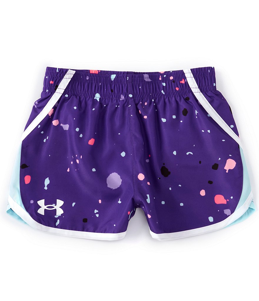 Under Armour Little Girls 2T-6X UA Splash Fly By Shorts