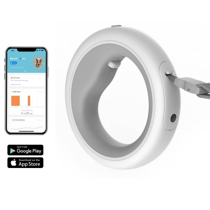 Instachew Smart Space Leash - White
