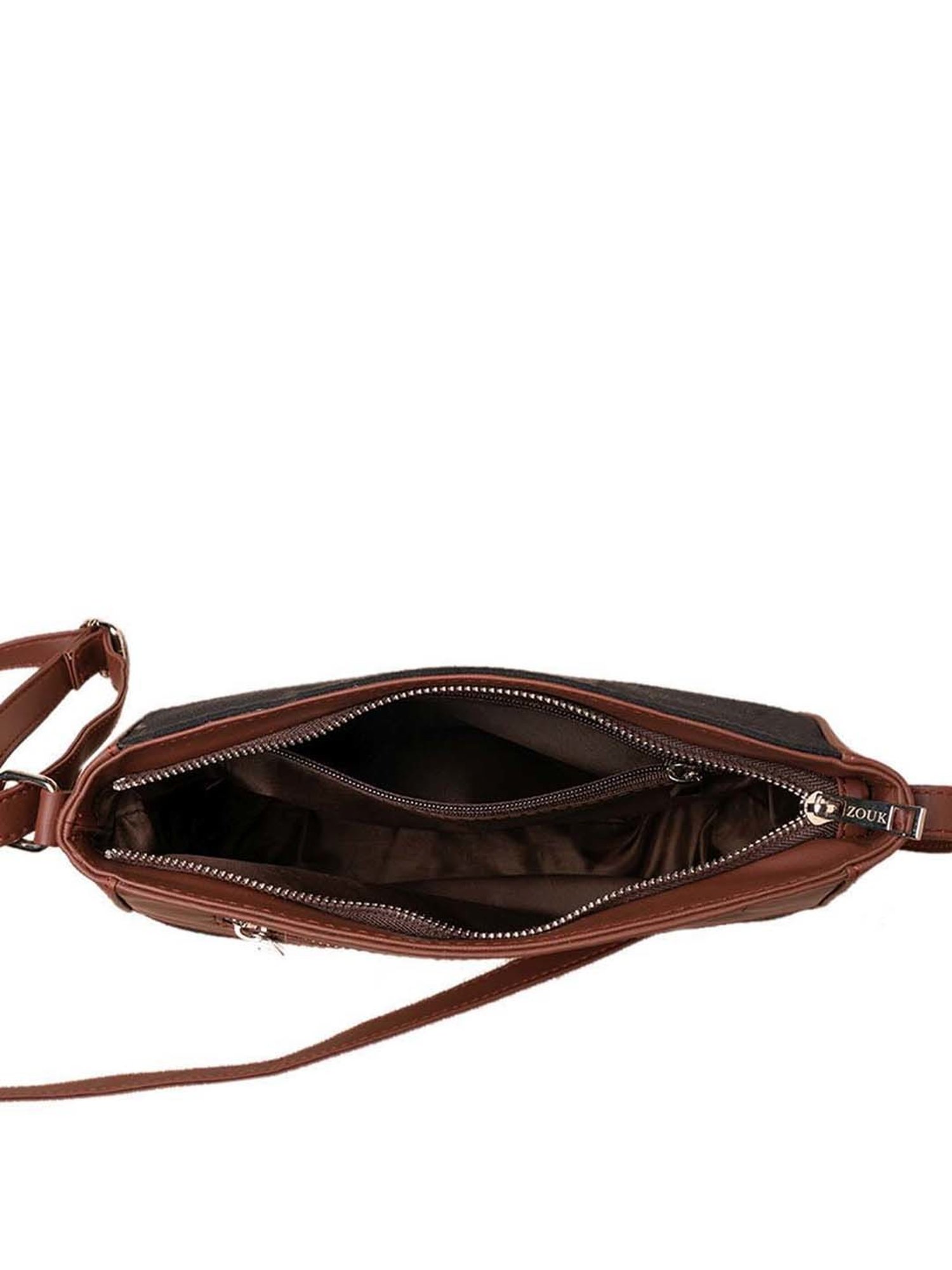 ZOUK Multicolor Printed Medium Sling Handbag