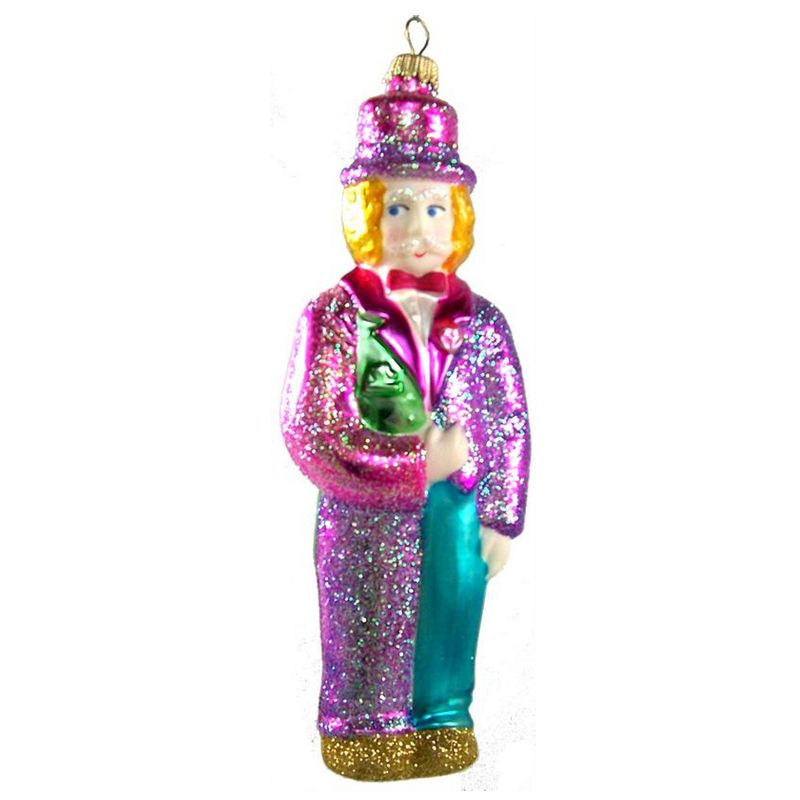 Larry Fraga Show Time Christmas Ornament Clown  -  Tree Ornaments