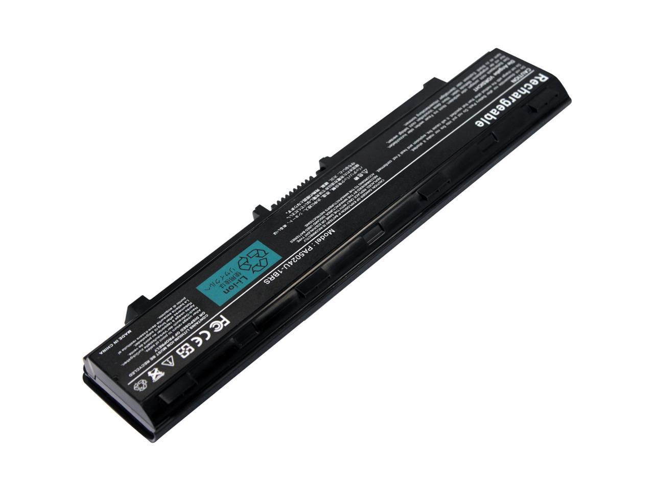 Battery for Toshiba Satellite C855D-S5305 C855D-S5307 C855D-S5315 5200mah 6 Cell