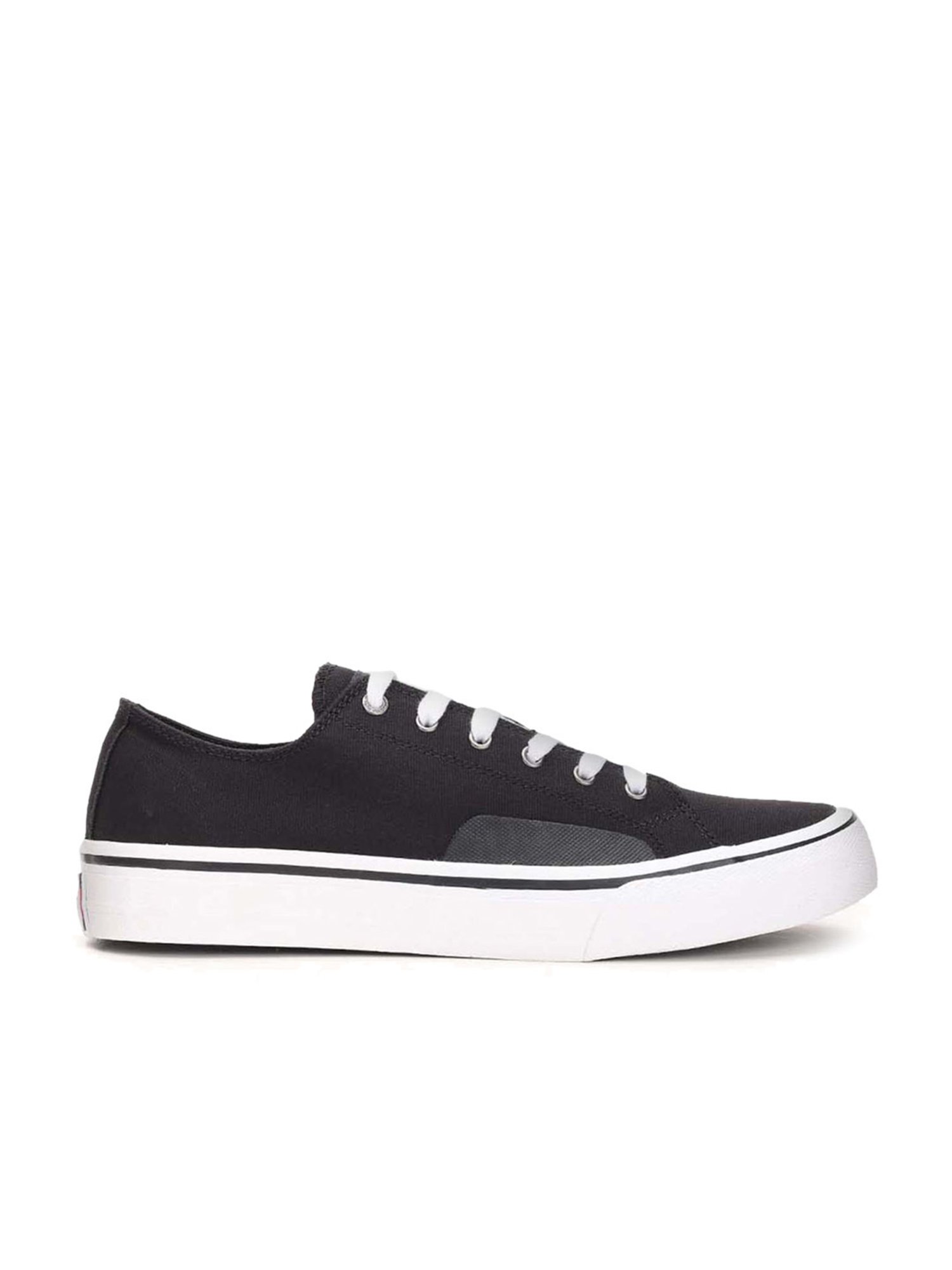 Tommy Hilfiger Men's Black Casual Sneakers