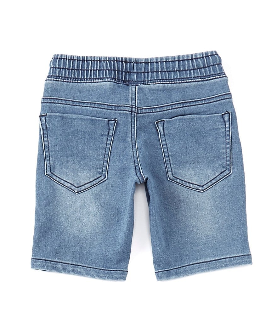 Hollywood Little Boys 4-7 Pull-On Bull Denim Shorts