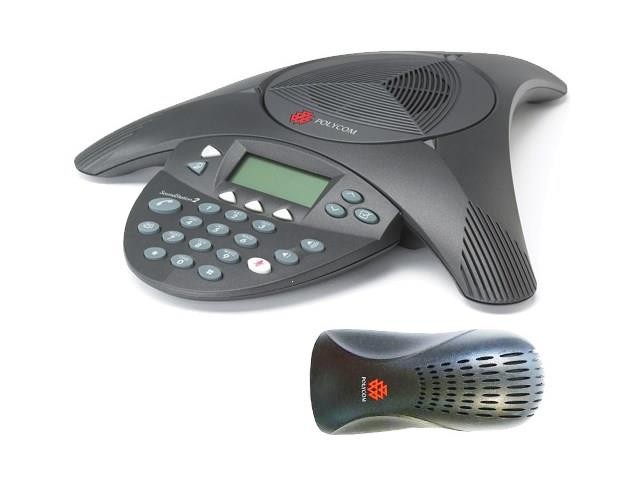 Polycom SoundStation 2 EX (2200-16200-001) Corded Conference Phone