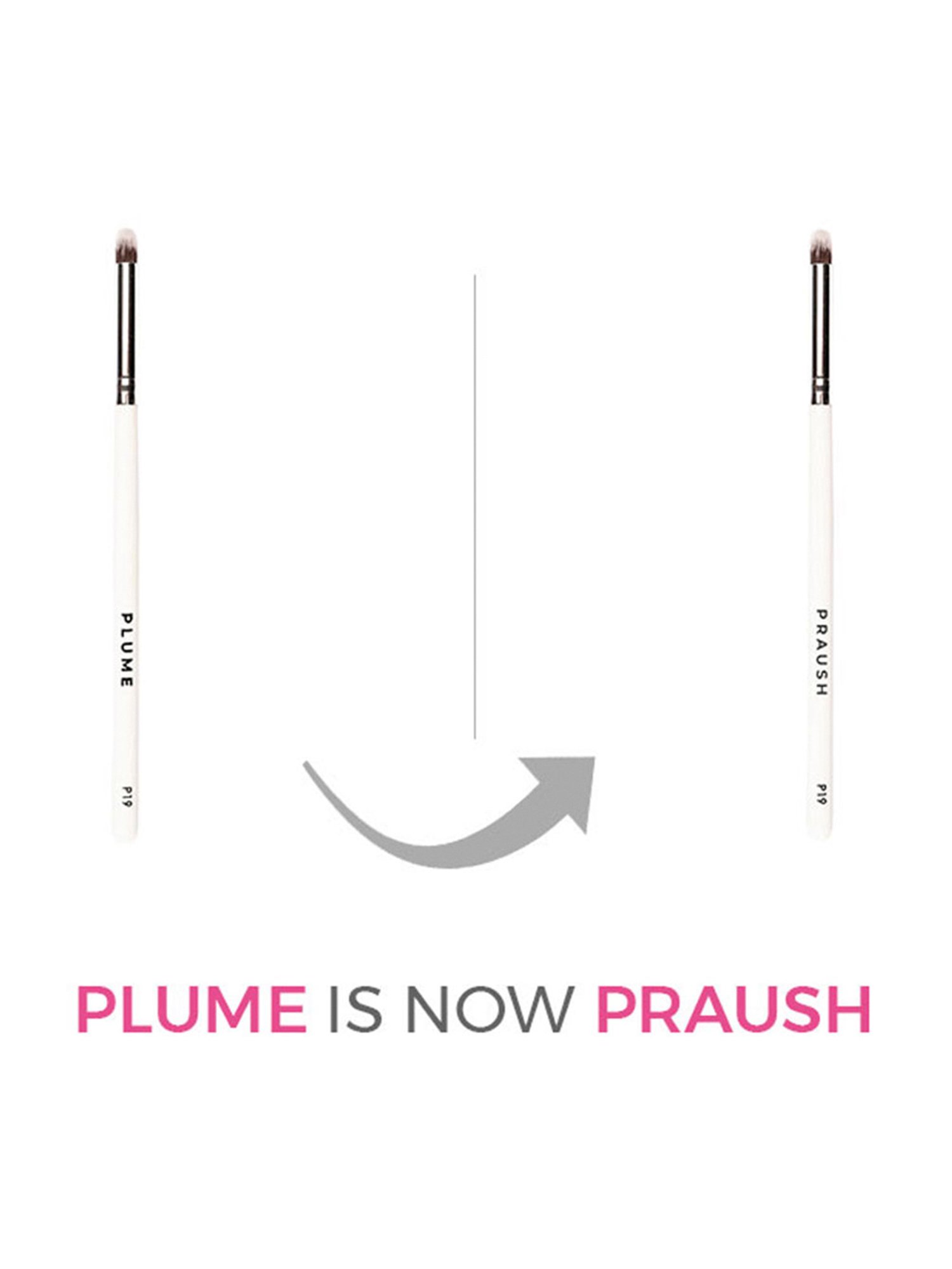 Praush Eyeshadow Pencil Smudger Brush - P19