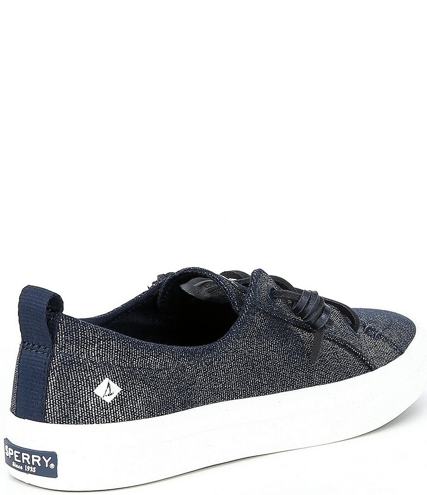 Sperry Crest Vibe Sparkle Textile Sneakers