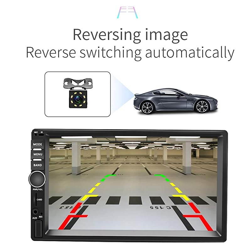 Din Car StereoDoes not Support SUB 101 Inch Android GPS Car Audio Touch Screen Car Radio with Bluetooth Indash Head Unit Support FMWiFiMirror LinkBackup CameraDVRSWCDual USB