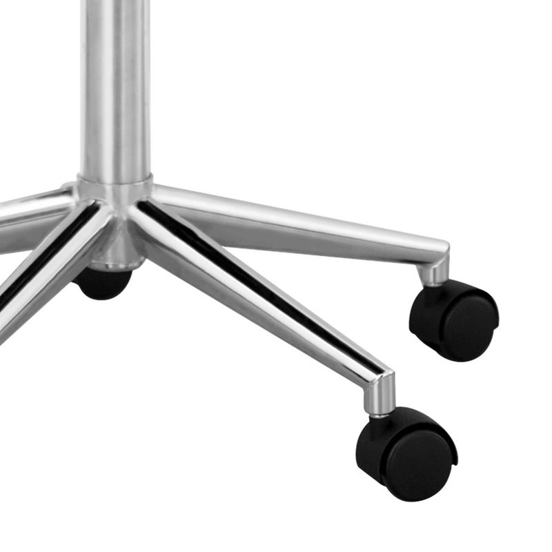 Fabric Swivel Home Office Chair with Adjustable Seat Height Mint - Versanora