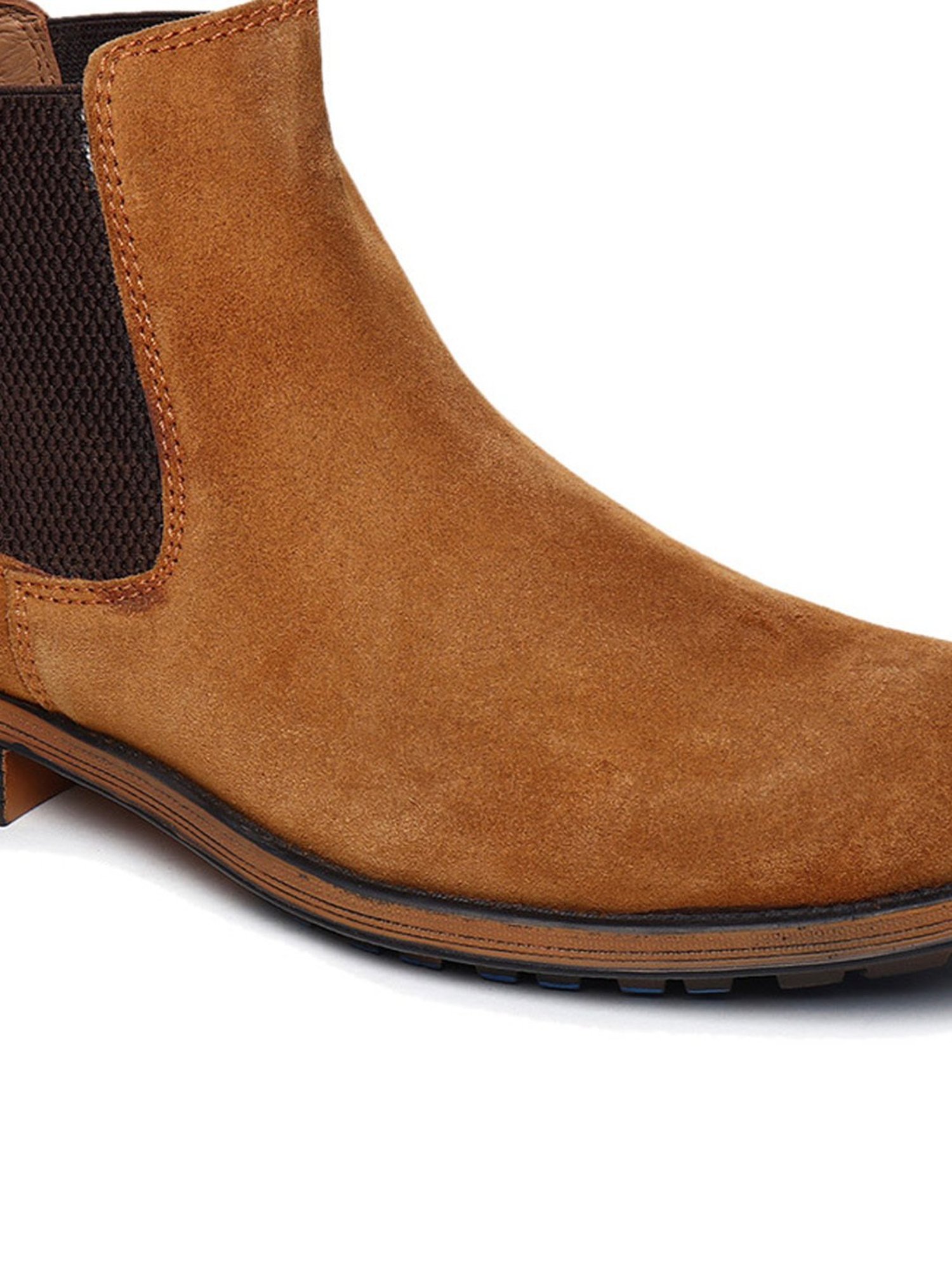 Teakwood Leathers Men's Brown Chelsea Boots